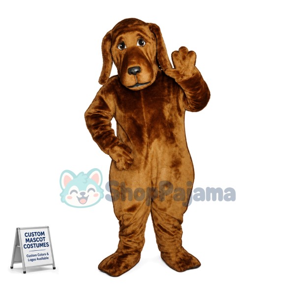 Bloodhound Mascot Adult Costume 