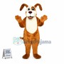Adorable Digger Dog Mascot Adult Costume 