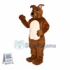 Brown Dog Mascot Costume 