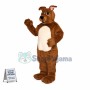 Brown Dog Mascot Costume 
