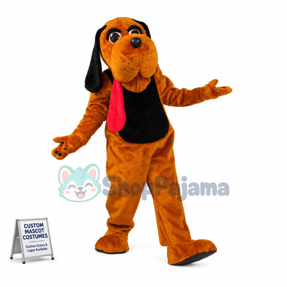 Hound Dog Mascot Costume 