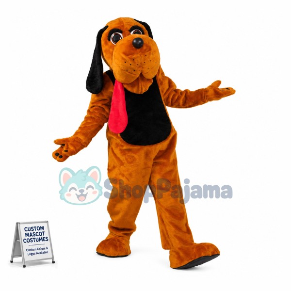 Hound Dog Mascot Costume 