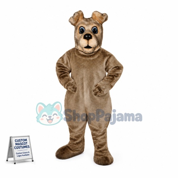 Terrier Dog Mascot Costume 