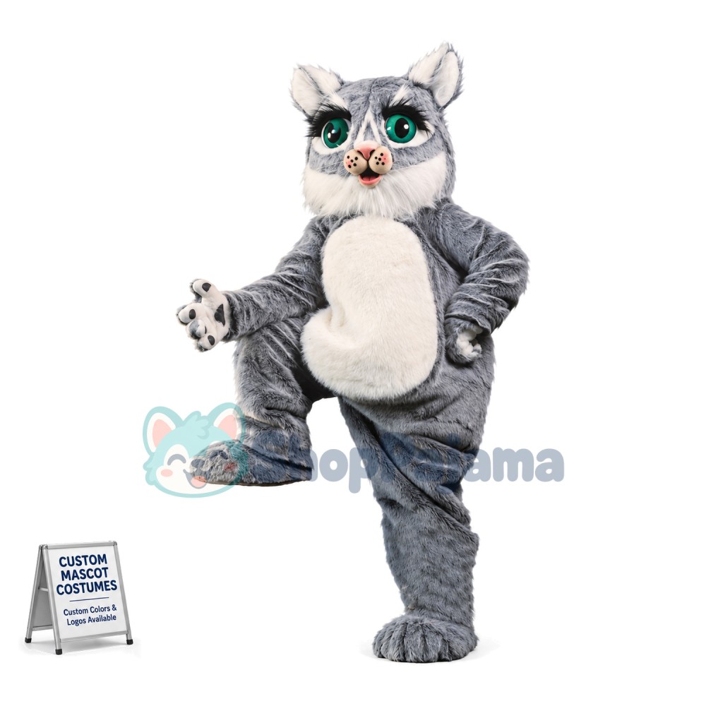 Alley Cat Mascot Costume 