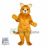 British Golden Kitten Mascot Costume 