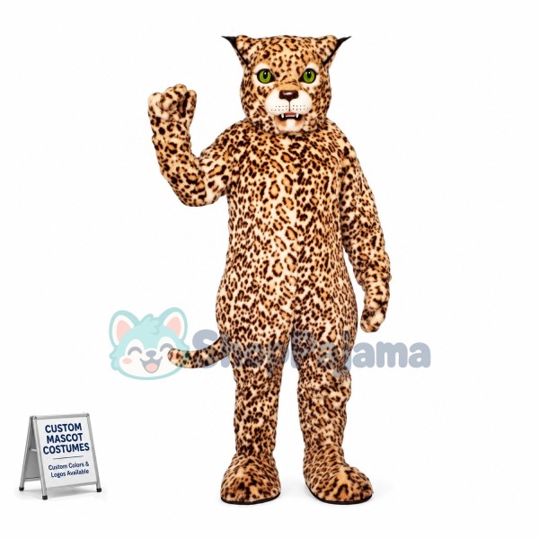 Eurasian Lynx Mascot Adult Costume 
