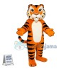 Adult Tiger Mascot Costume 