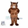 Brown Wildcat Mascot Costume 