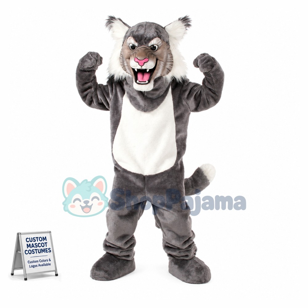 Angleton High School Wildcat Mascot Costume 