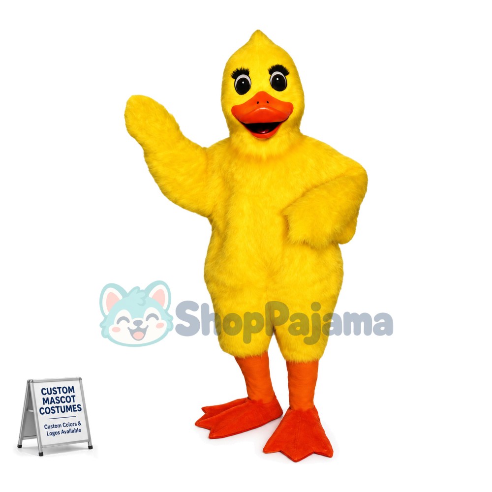 Baby Duck Mascot Costume 
