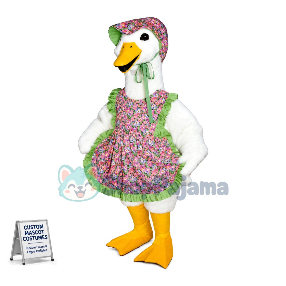 Mother White Goose Lightweight Mascot Costume