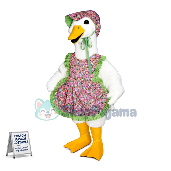 Mother White Goose Lightweight Mascot Costume