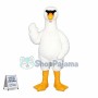 White Swan Mascot Costume
