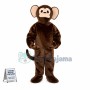 Brown Monkey Mascot Costume 