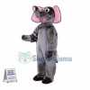 Grey Elephant Mascot Costume	