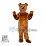 Brown Bear Mascot Costume	