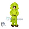 Yellow Triceratops Mascot Costume	