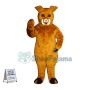 Brown Wild Boar Mascot Costume	
