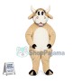 Beige Cattle Mascot Costume	