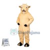Beige Goat Mascot Costume	