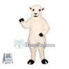 Australian White Sheep Mascot Costume	