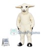 White Lamb Mascot Costume	