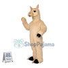 Beige Llama Mascot Costume	
