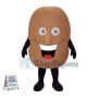 Huge Cartoon Coffee Bean Mascot Adult Costume 