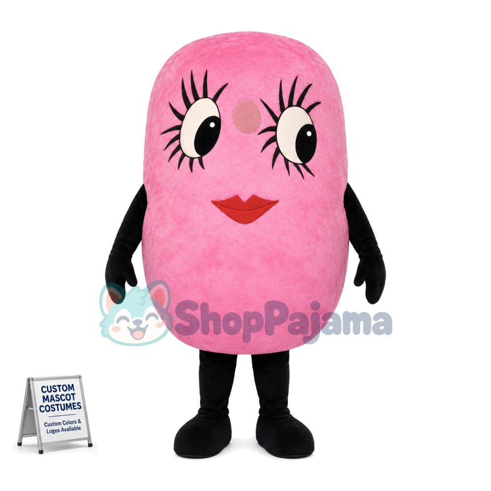 Deluxe Cartoon Cotton Candy Mascot Costume 