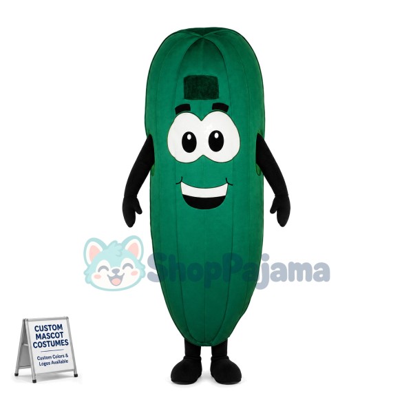 Deluxe Cartoon Cucumber Lightweight Mascot Costume 