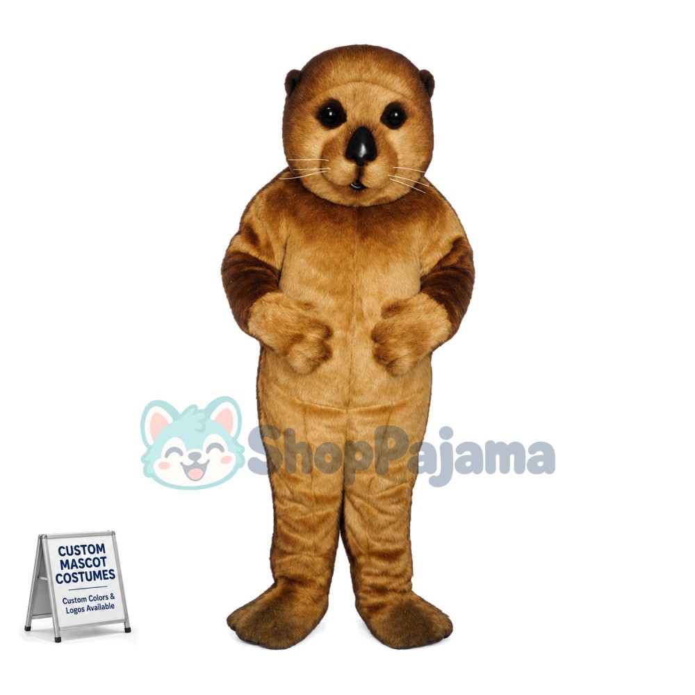 Otter Mascot Costume 