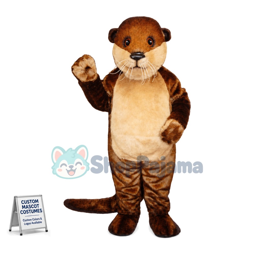 River Otter Mascot Costume	