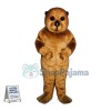 Cute Baby Otter Mascot Costume	