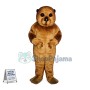 Cute Baby Otter Mascot Costume	