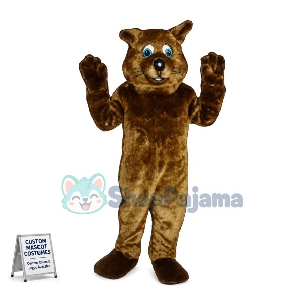North American Beaver Mascot Costume	