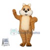 Light Brown Squirrel Mascot Costume	