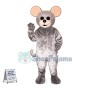 Adorable Gray Mouse Mascot Adult Costume	