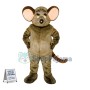 Treacherous Gray Mouse Mascot Adult Costume	