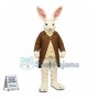 Primitive White Bunny Mascot Costume
