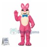 Pink Peter Cottontail Mascot Costume