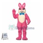 Pink Peter Cottontail Mascot Costume