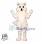 Arctic Fox Mascot Costume 