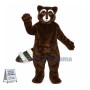 Brown Raccoon Mascot Costume For Adult 