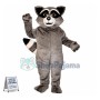 Adult Plush Gray Raccoon Mascot Costume For Adult 
