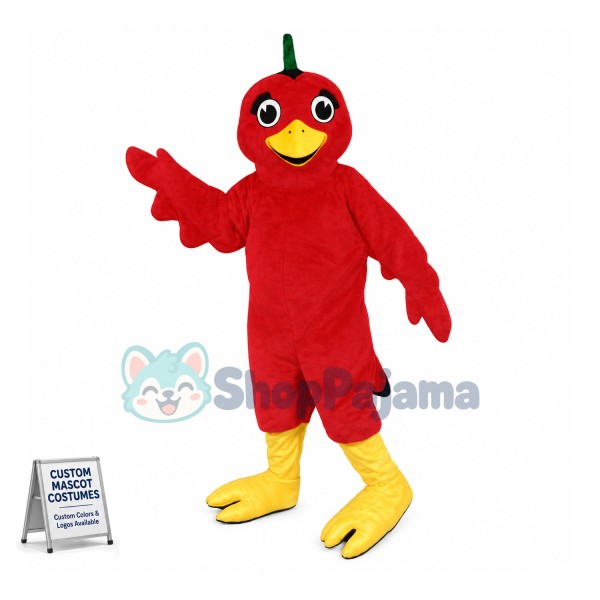 Baby Cardinal Mascot Costume 