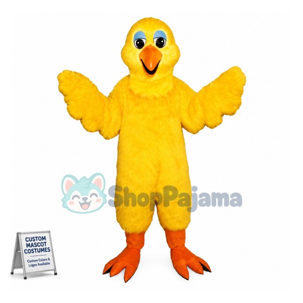 Yellow Bird Mascot Costume