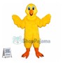 Yellow Bird Mascot Costume