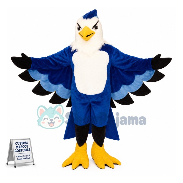 Blue Ptarmigan Thunderbird Mascot Costume