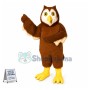 Brown Bran Owl Mascot Costume