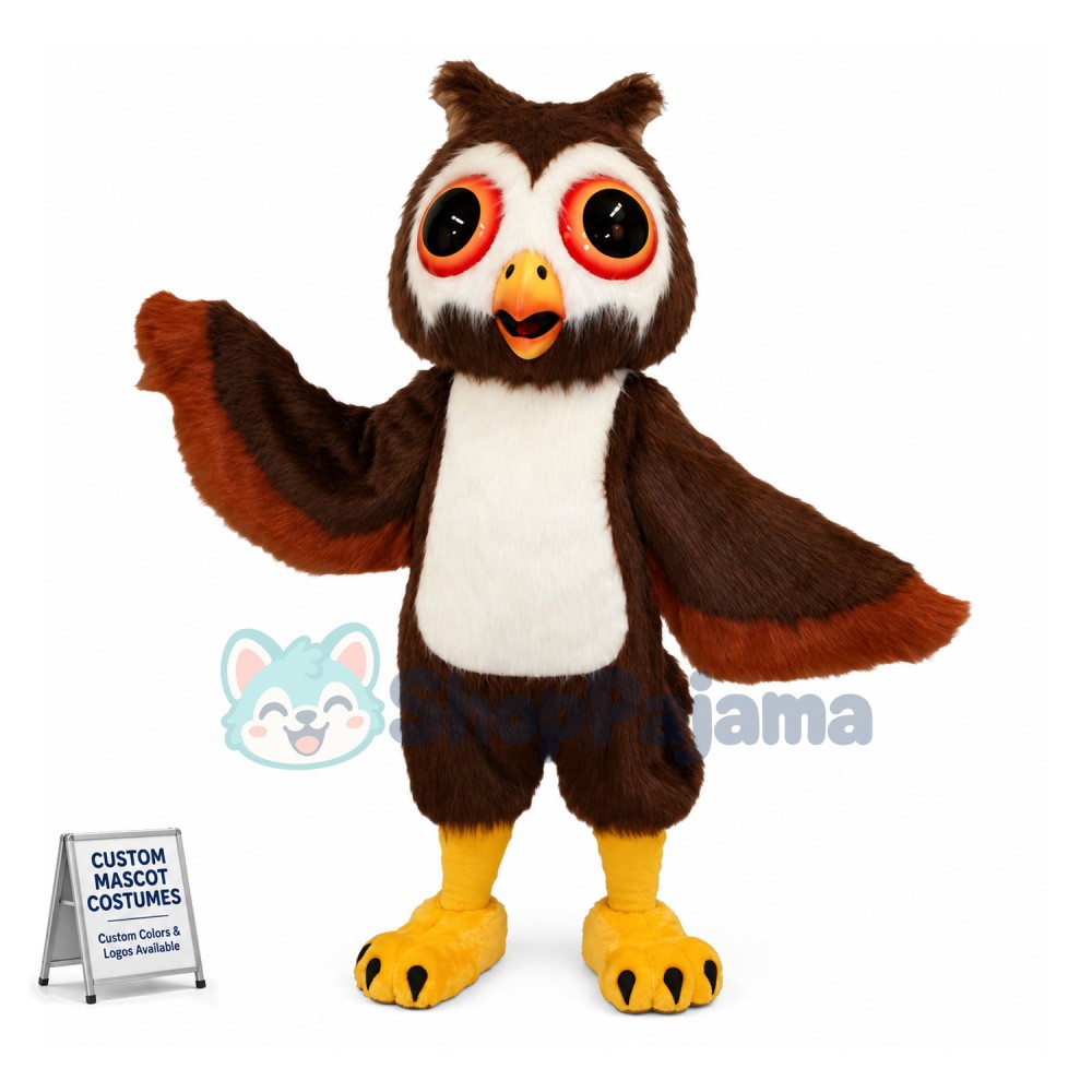 Baby Owl Mascot Costume